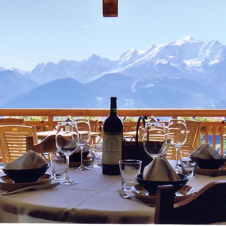 Вилла La Joubarbe Au Balcon Du Mont-Blanc Салланш Экстерьер фото