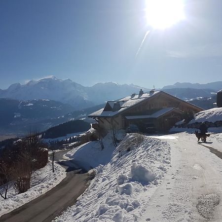 Вилла La Joubarbe Au Balcon Du Mont-Blanc Салланш Экстерьер фото