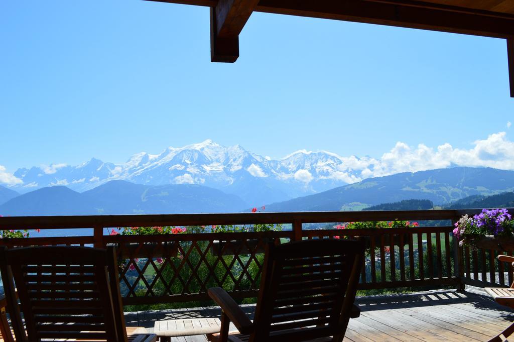 Вилла La Joubarbe Au Balcon Du Mont-Blanc Салланш Экстерьер фото