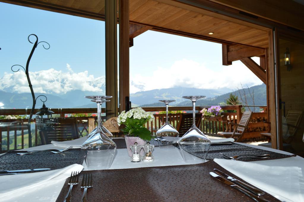 Вилла La Joubarbe Au Balcon Du Mont-Blanc Салланш Экстерьер фото