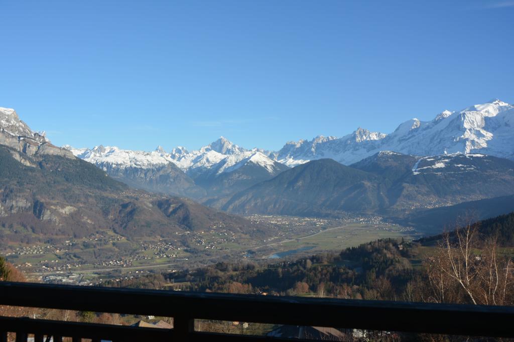 Вилла La Joubarbe Au Balcon Du Mont-Blanc Салланш Экстерьер фото