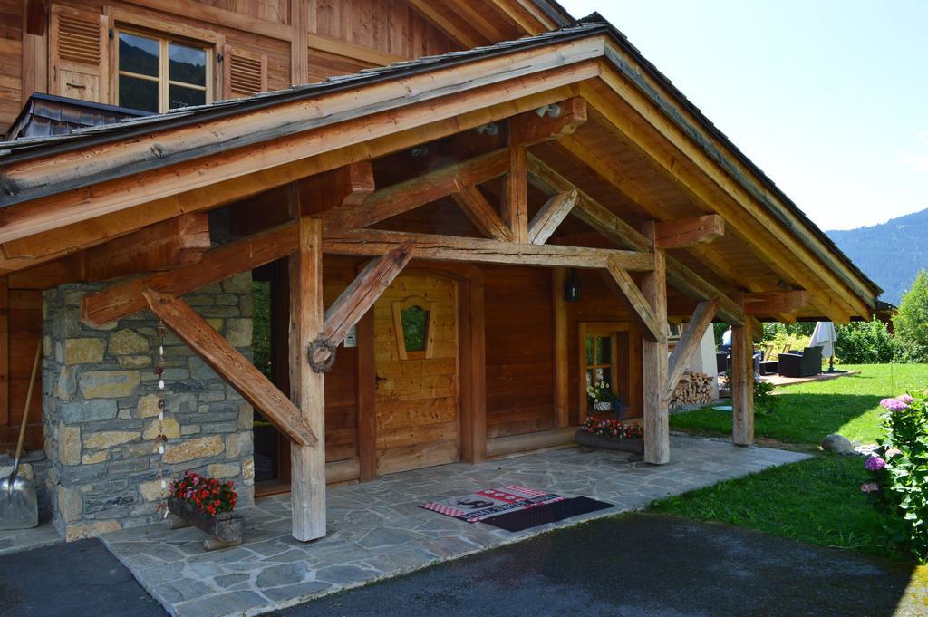 Вилла La Joubarbe Au Balcon Du Mont-Blanc Салланш Экстерьер фото