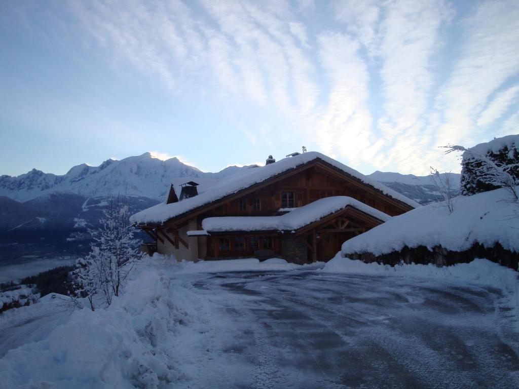 Вилла La Joubarbe Au Balcon Du Mont-Blanc Салланш Экстерьер фото